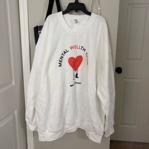 NWOT Chatbooks Mental Wealth Club Sweatshirt